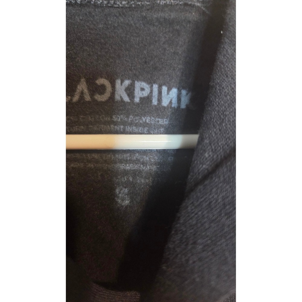 Blackpink K-Pop Music Band Hoodie Sweatshirt Womens Small Black Graphic Mascots - Picture 3 of 6